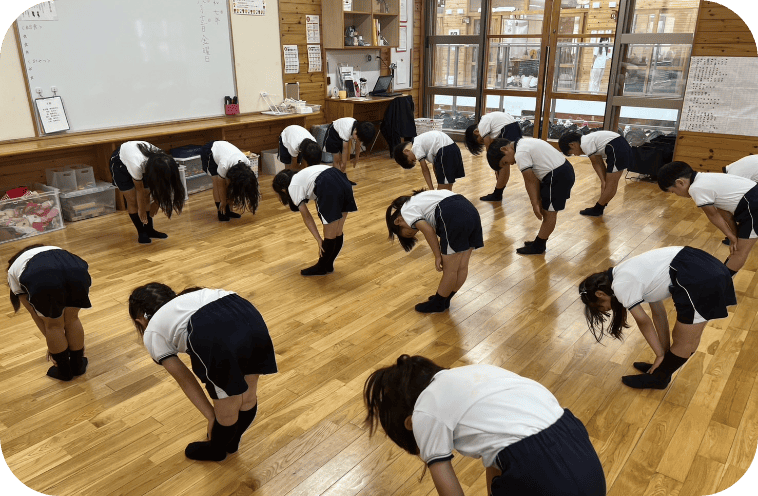 お帰りのつどい