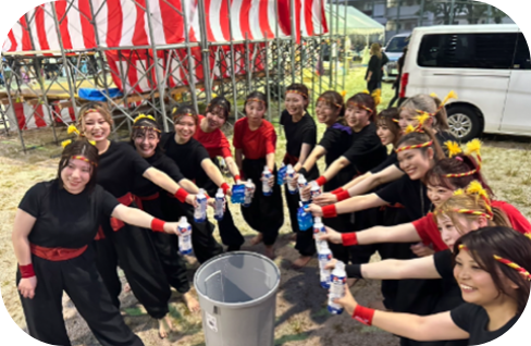 地域交流<br/>夏祭りへの参加