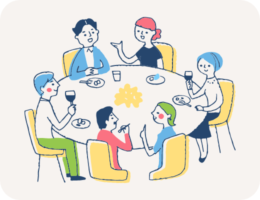 歓送迎会、忘年会、スポーツ交流会、施設間交流会等のイベント♪